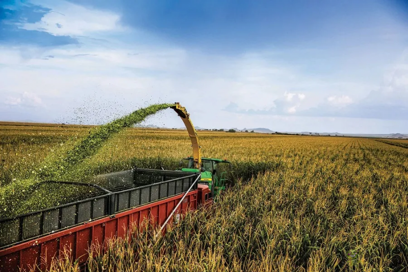 約翰迪爾9000系列青貯機(jī)：每小時400噸青貯